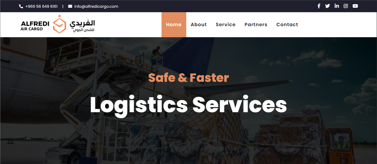 Al-Furaidi Cargo Website